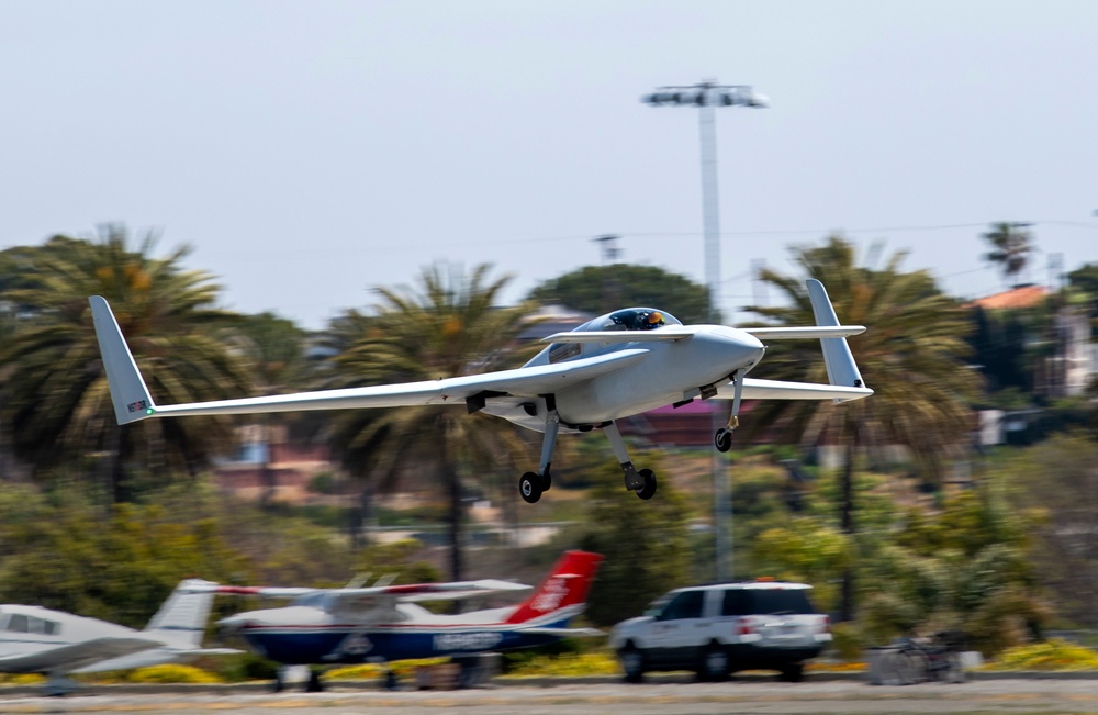 Berkut test aircraft, 2021, before my role at Red 6. Photo: U.S. Air Force / Senior Airman Mercedes Porter.