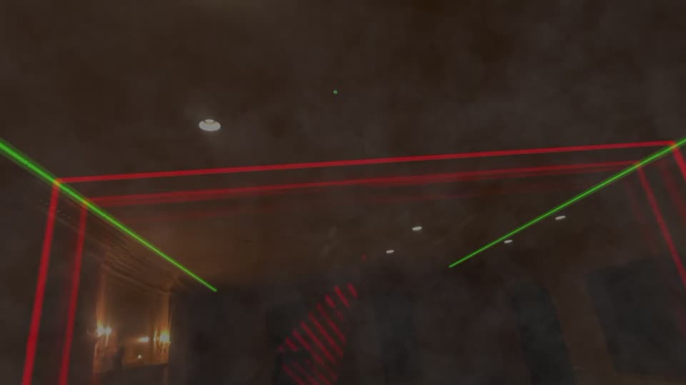 Smoke & light — Original Vision Pro recording in a real room.